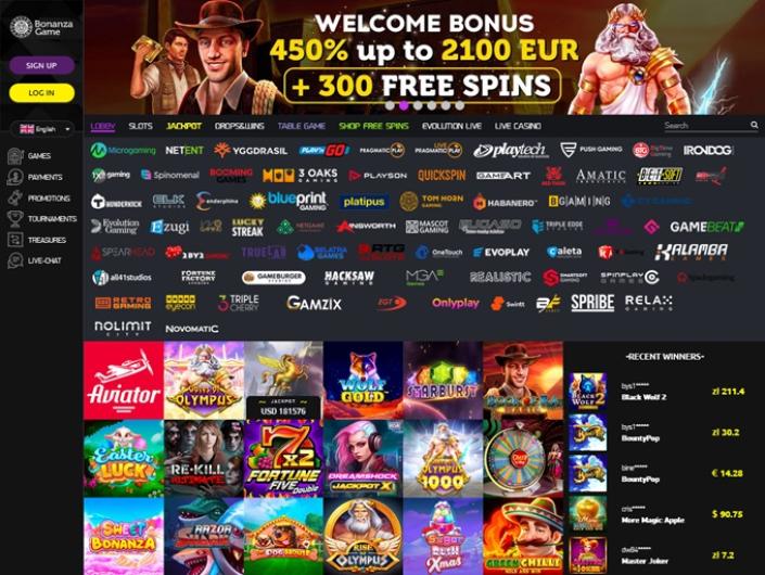 Bonanza Game Casino - Najlepsze Miejsce dla Graczy Online