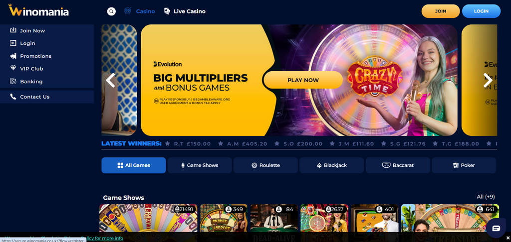 WinOMania Online Casino Evaluation (2025) - Rewarding VIP Program WinOMania Online Casino Evaluation (2025) - Rewarding VIP Program